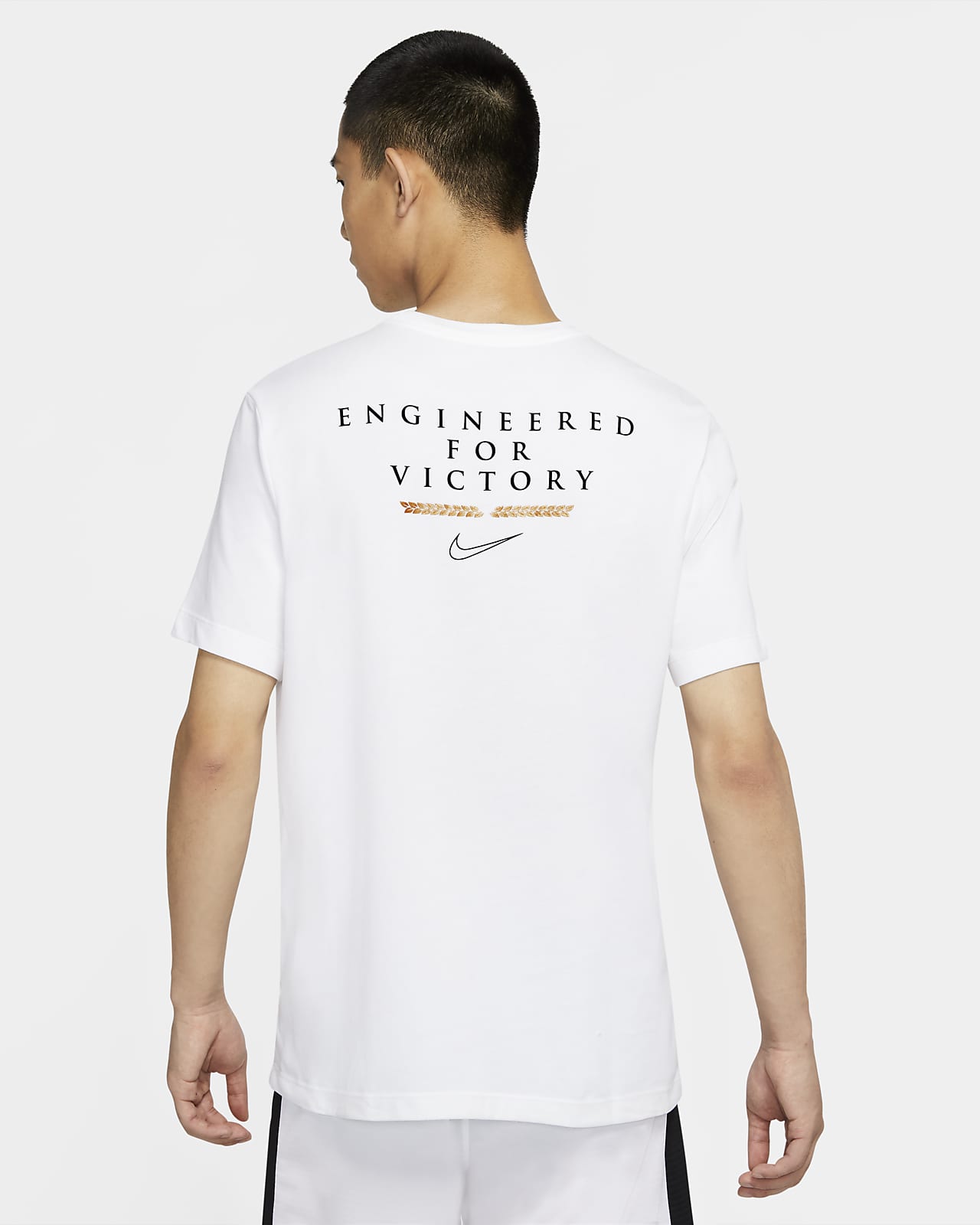 nike dri fit white t shirt