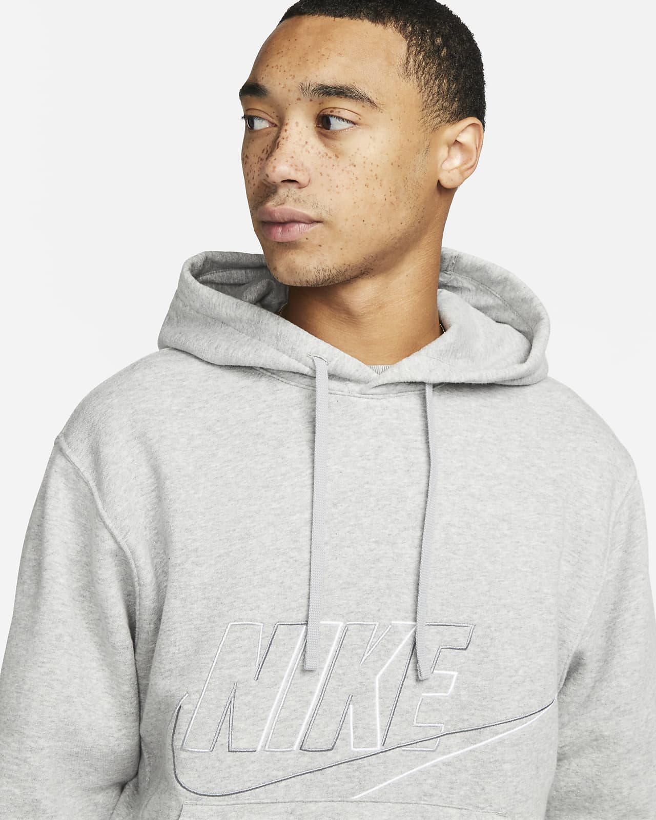 Nike Club Fleece+ Men's Pullover Hoodie. Nike IE