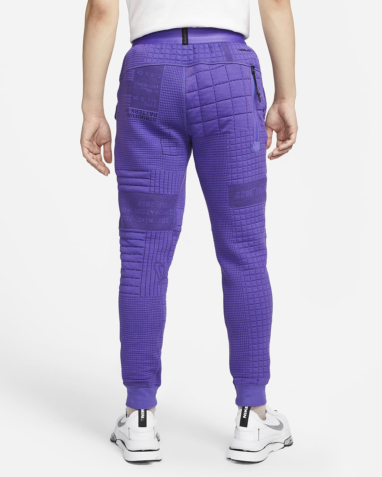 purple joggers men's nike