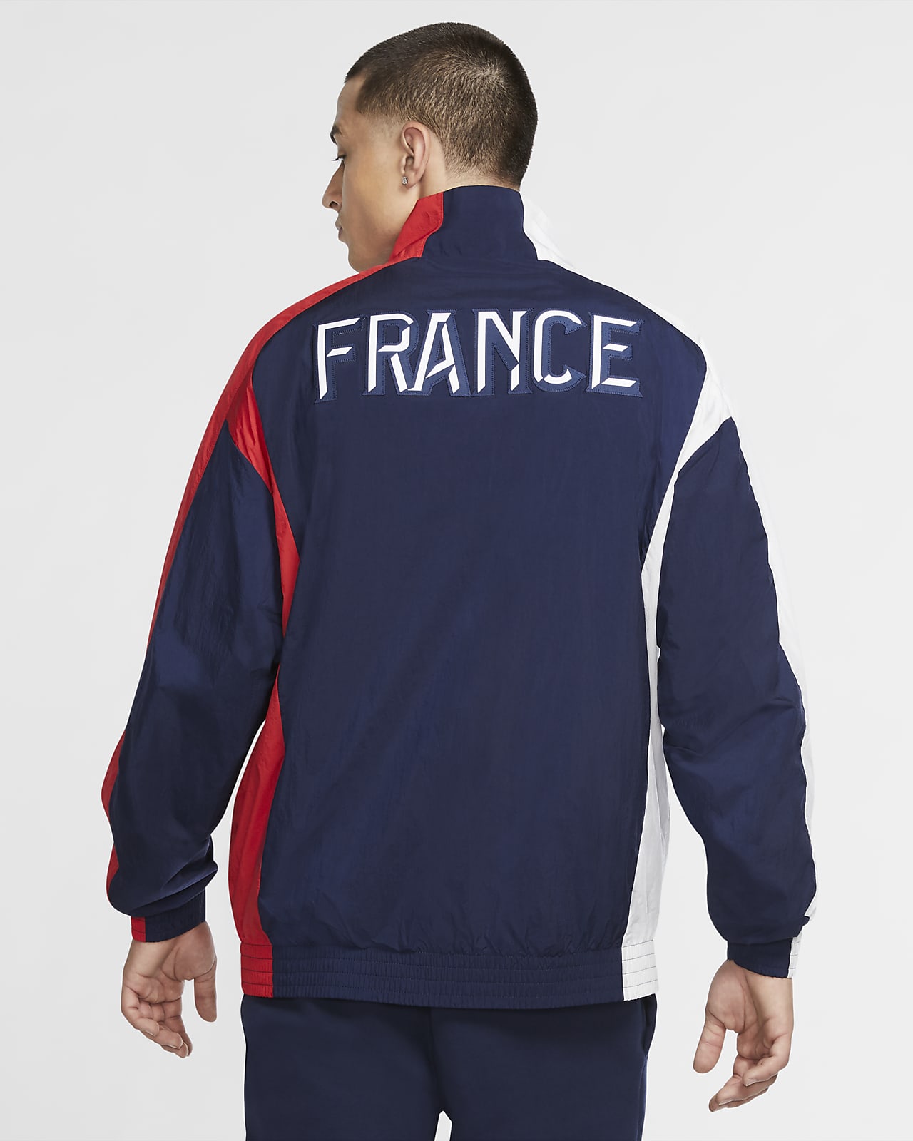 France Air Jordan Men's Tracksuit Jacket. Nike LU