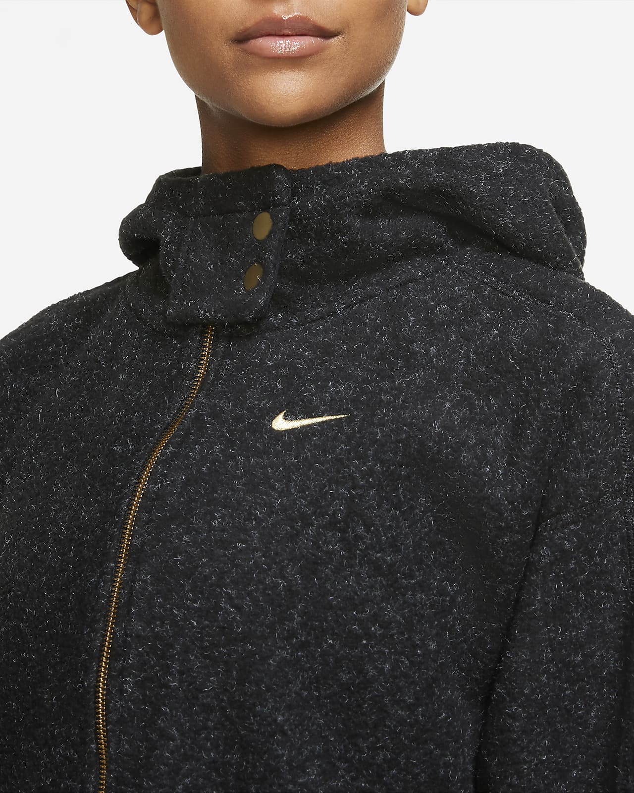 nike therma full zip hoodie women's