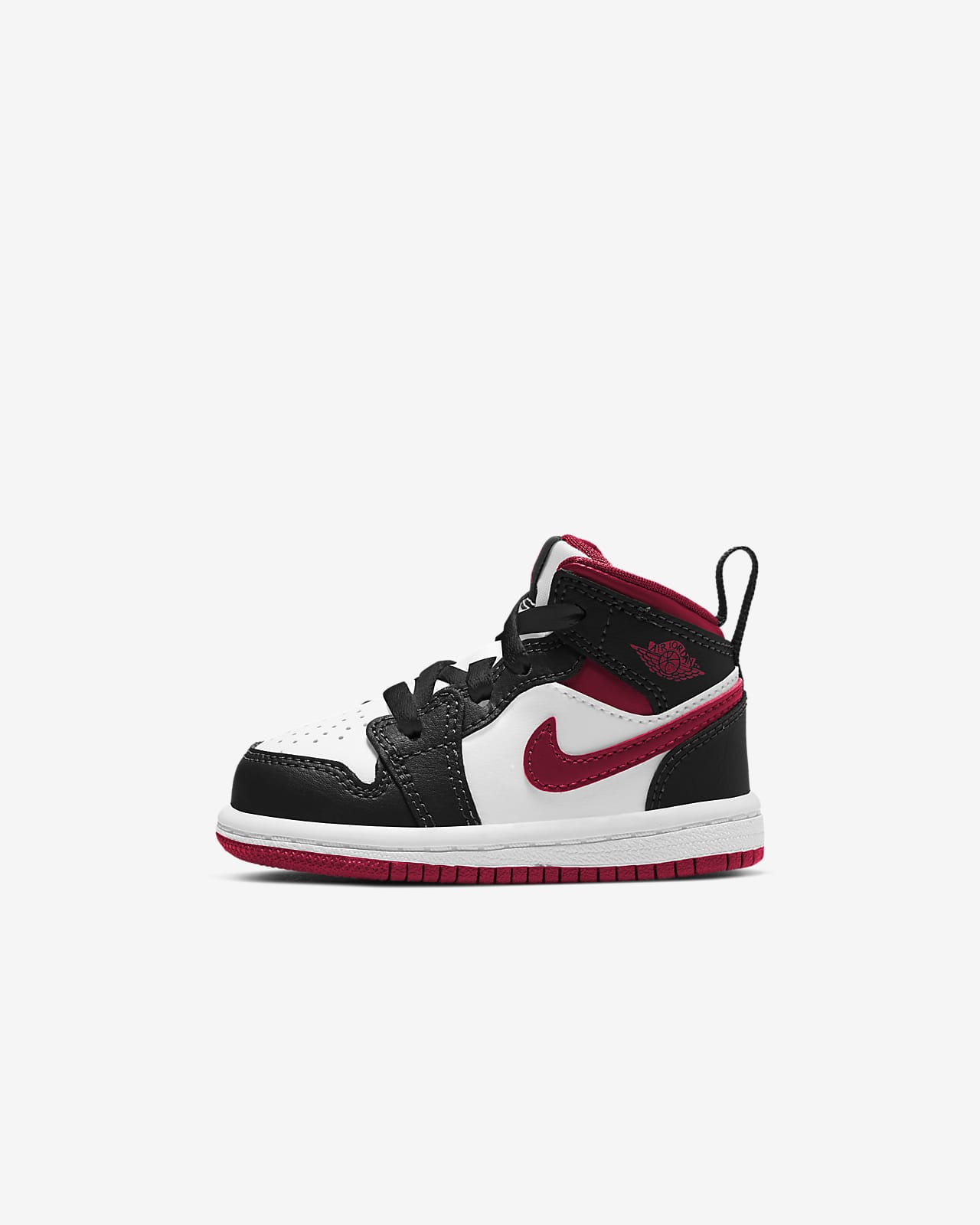 red and black jordans for girls