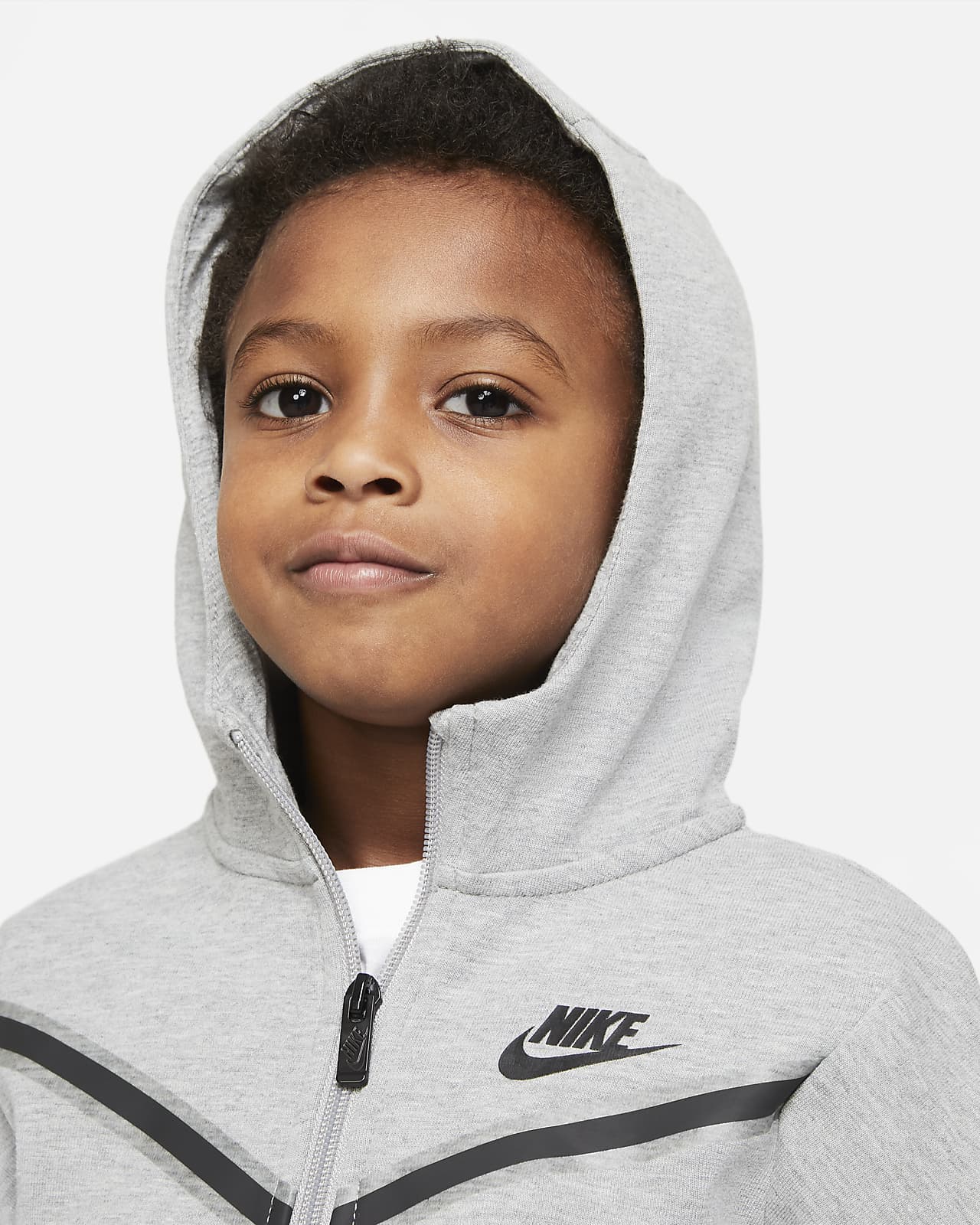 Nike Sportswear Tech Fleece Younger Kids' Hoodie and Trousers Set. Nike GB