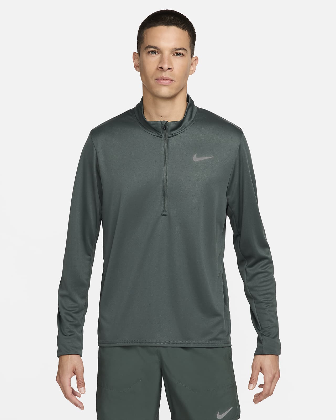 Maglia da running con zip a metà lunghezza Dri-FIT Nike Pacer – Uomo