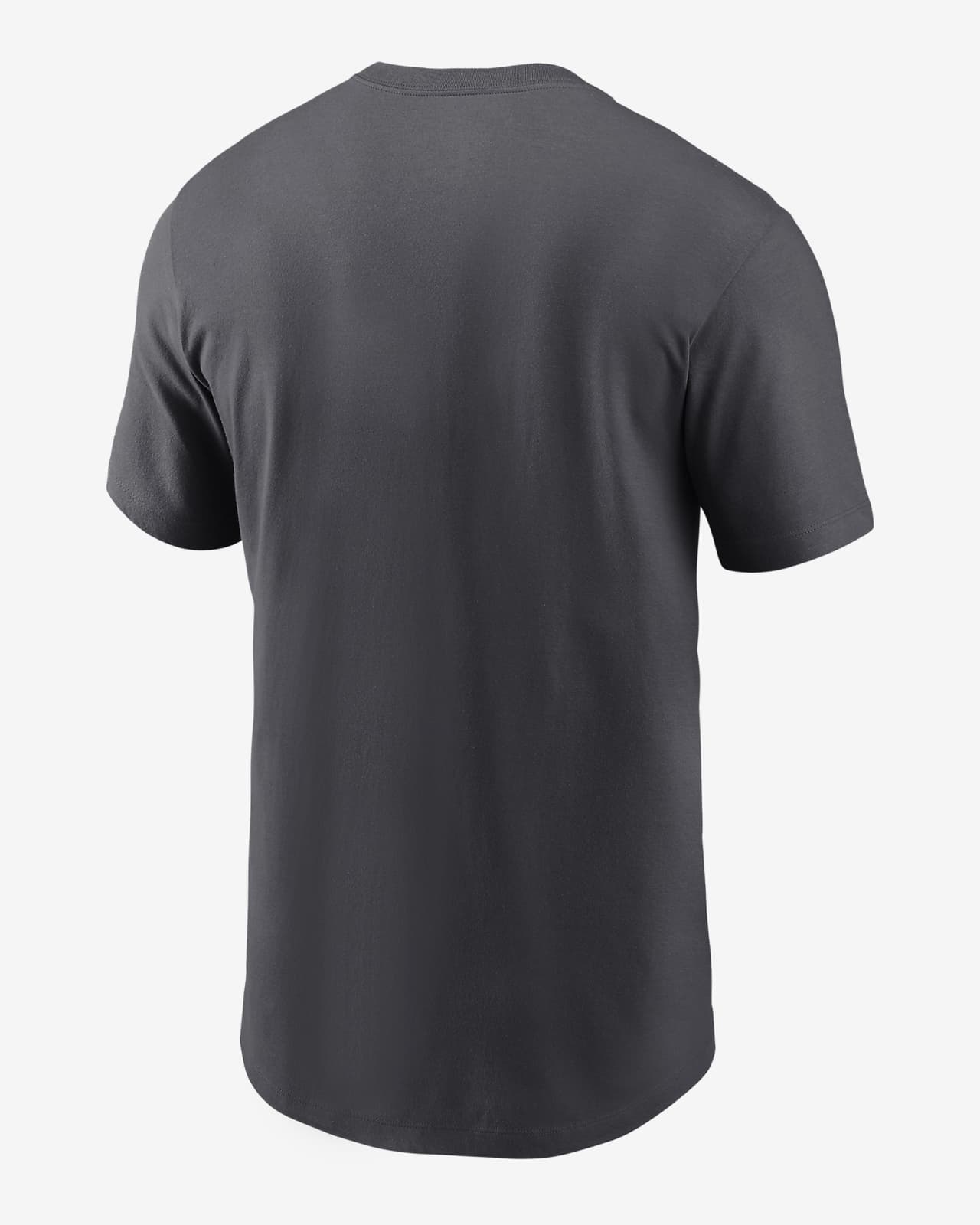 Men's Nike Anthracite Buffalo Bills 2022 NFL Playoffs Iconic T-Shirt Size: Large