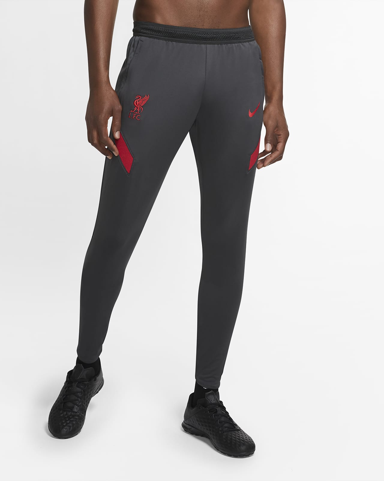 LFC Nike Mens Black Strike Track Pants