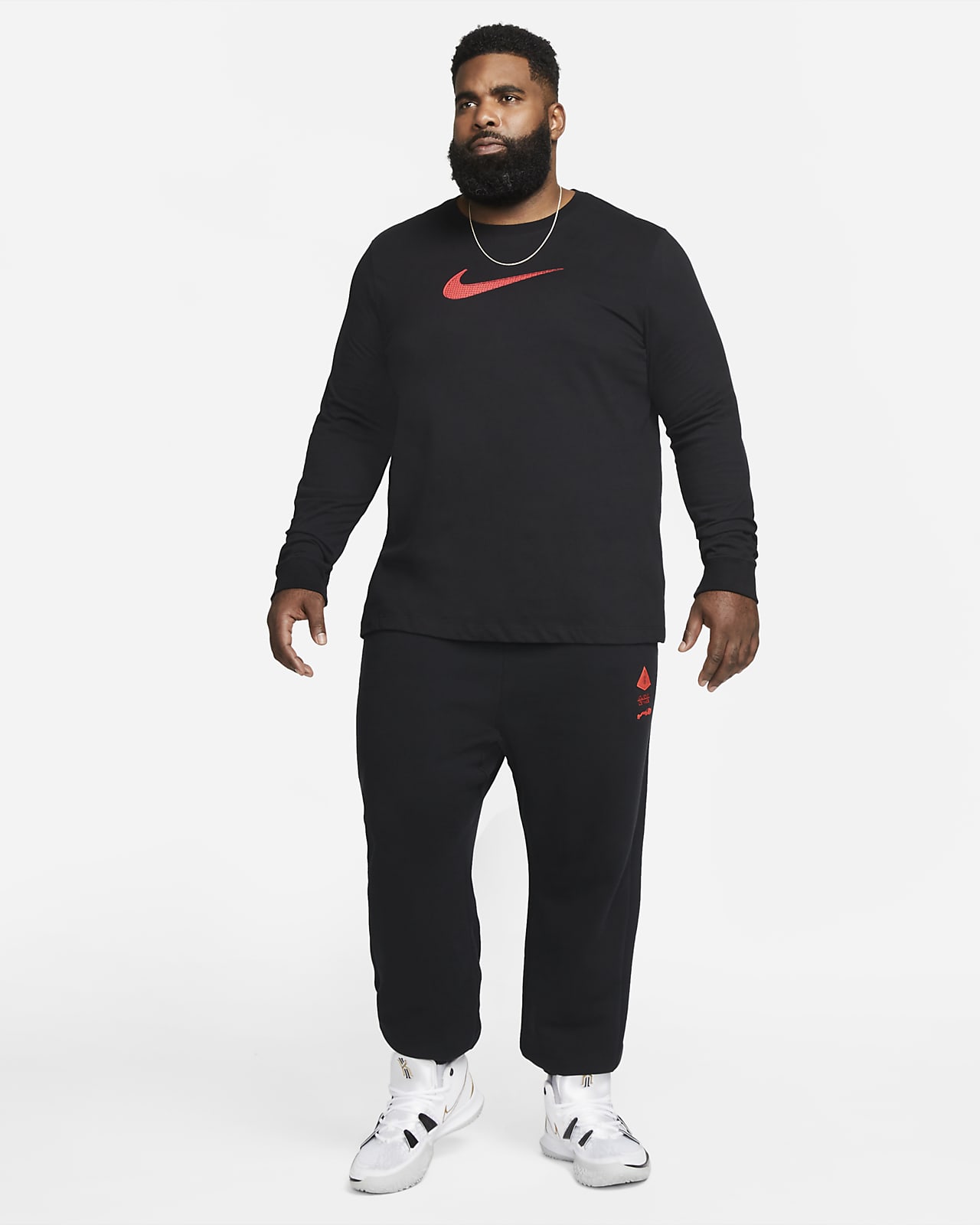 Kyrie Men's Fleece Trousers. Nike AE