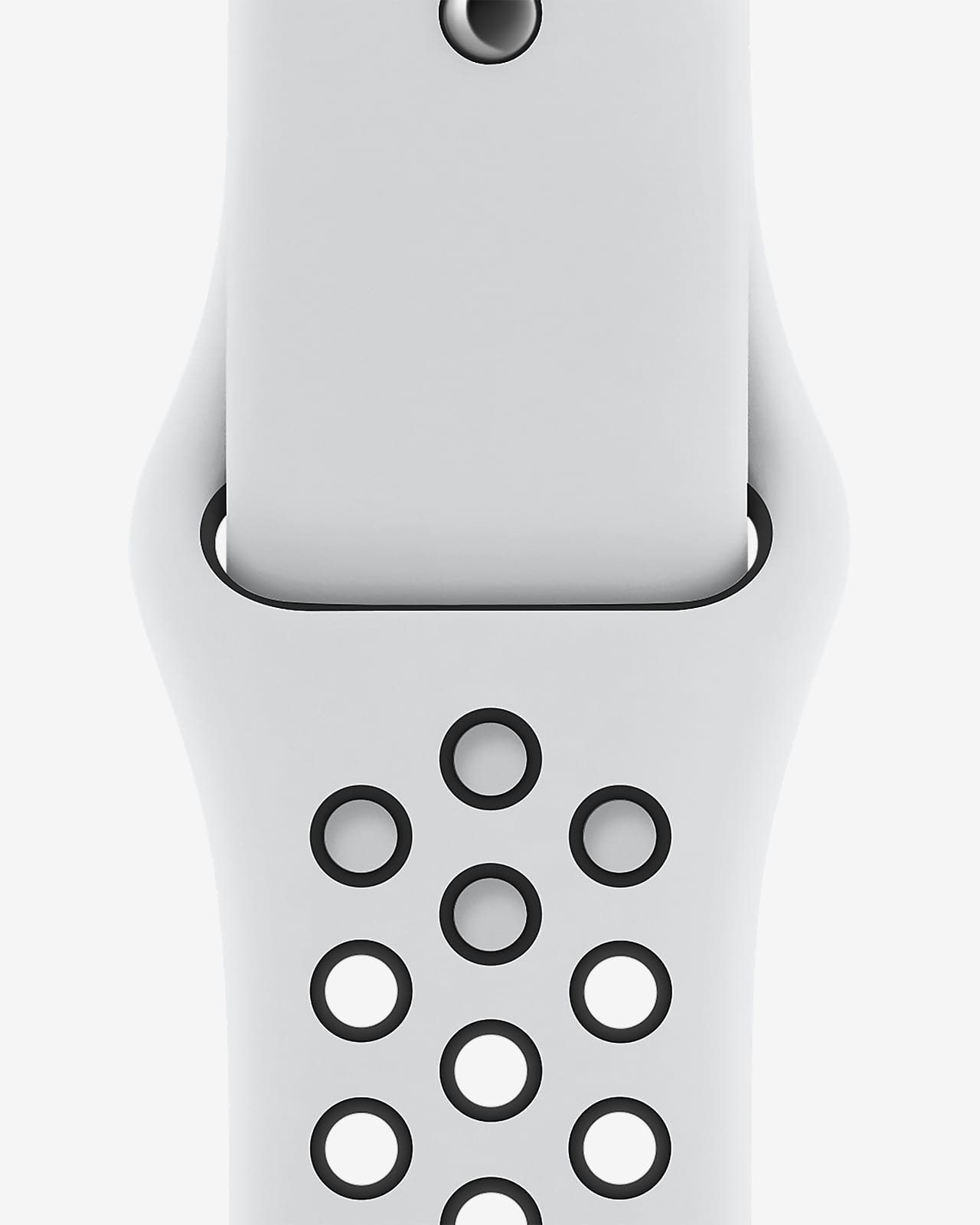 Apple Watch Series 6 GPS, 44mm Silver Aluminum Case with White Sport Band -  Regular 