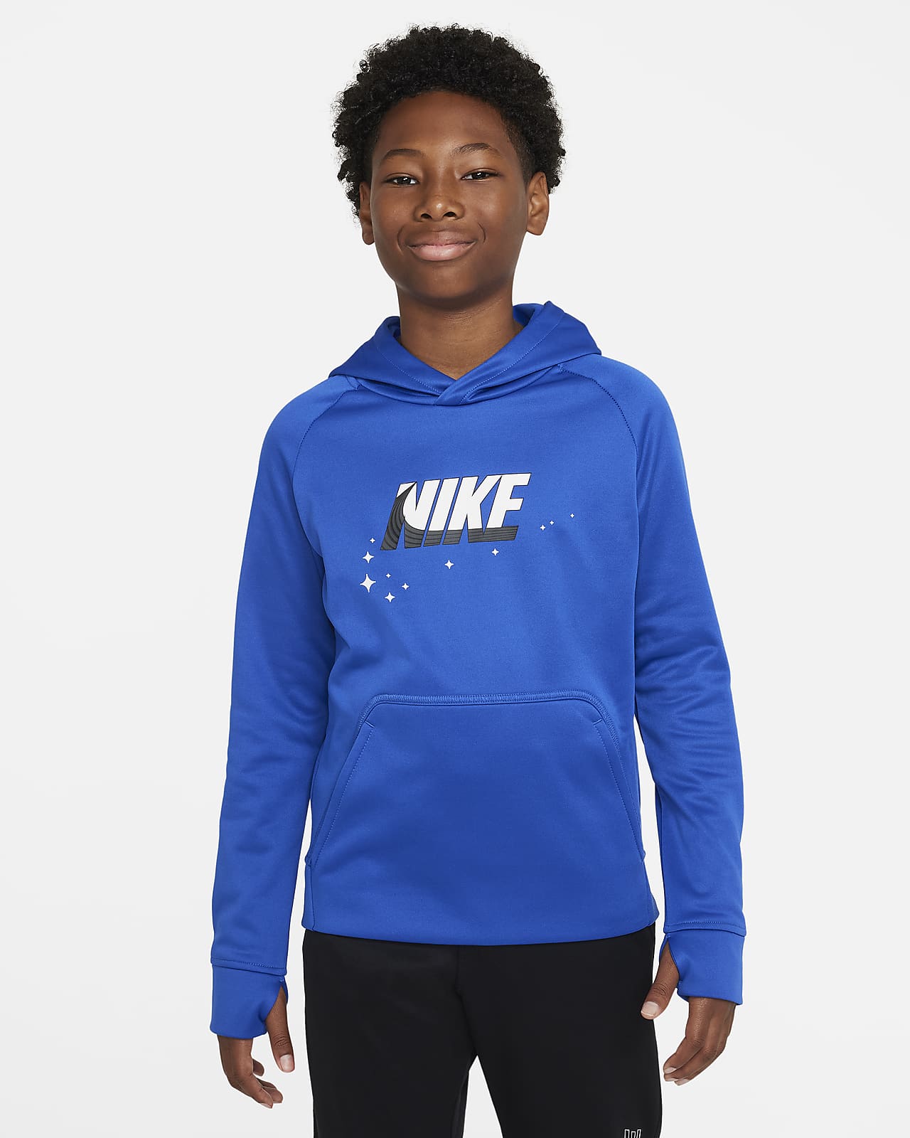 Nike Therma-FIT Trainingshoodie voor jongens. Nike NL