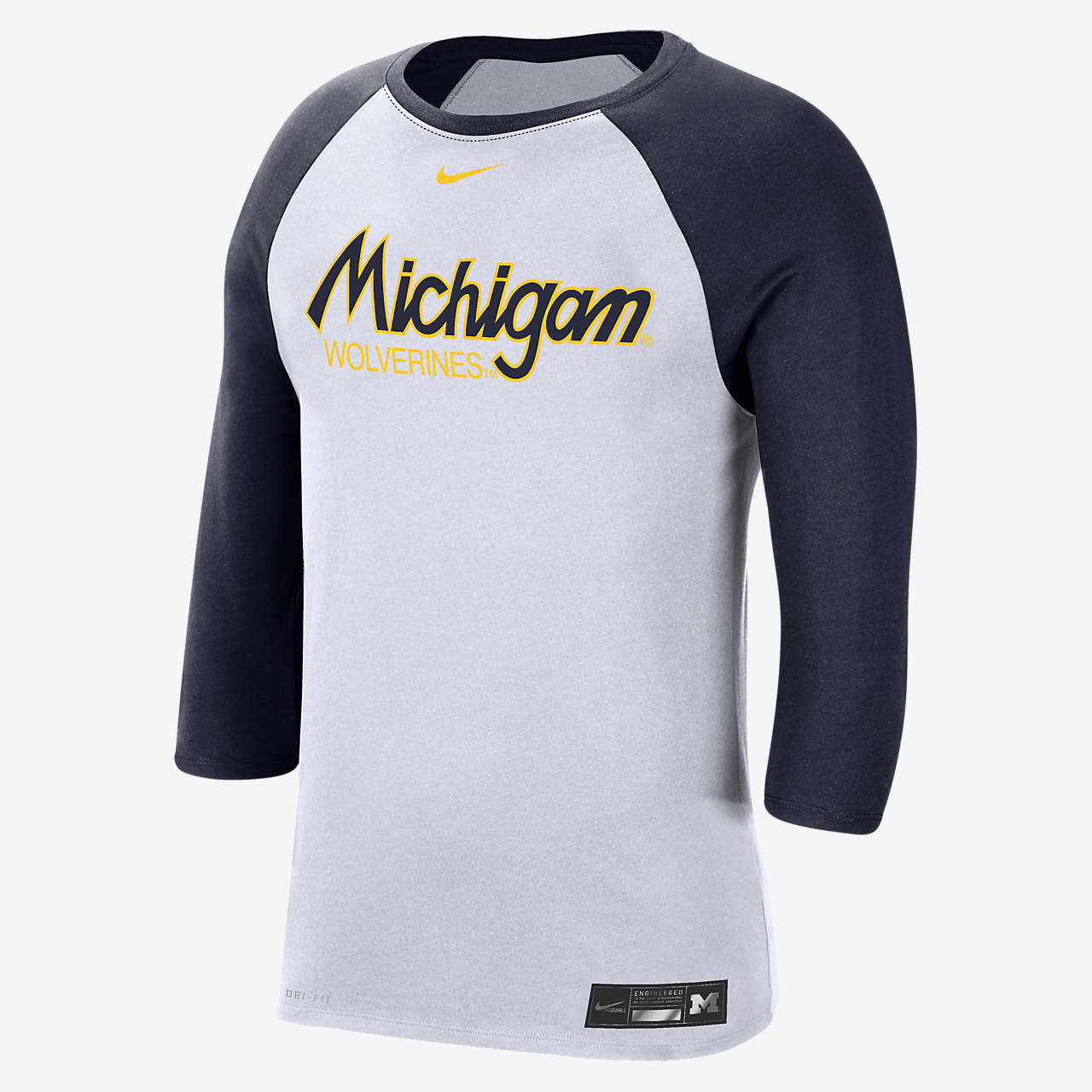 michigan dri fit shirt