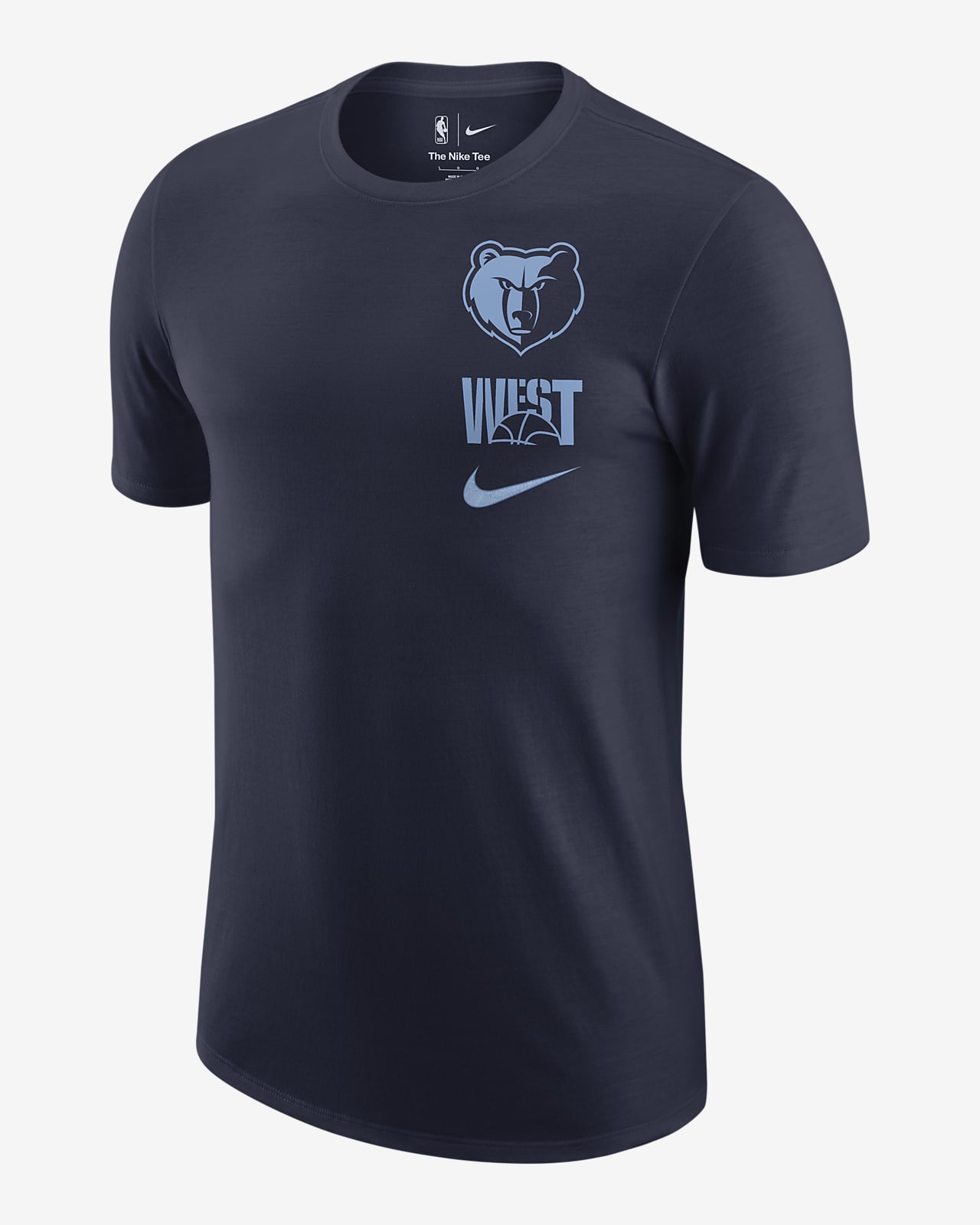 NWT Men's Nike NBA Memphis Grizzlies Team Issued Practice Warm-Up  DriFit T-Shirt
