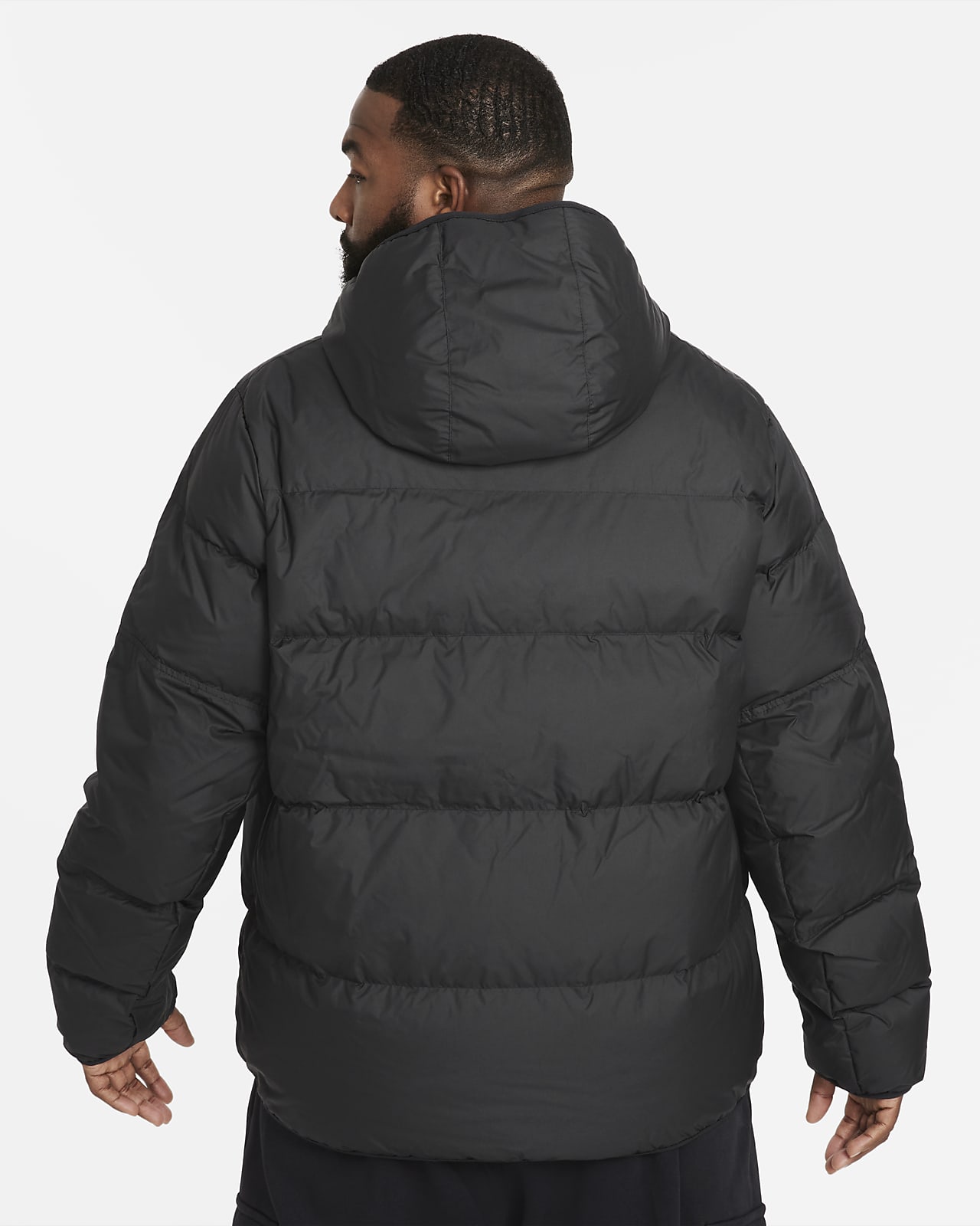 all black jacket without hood