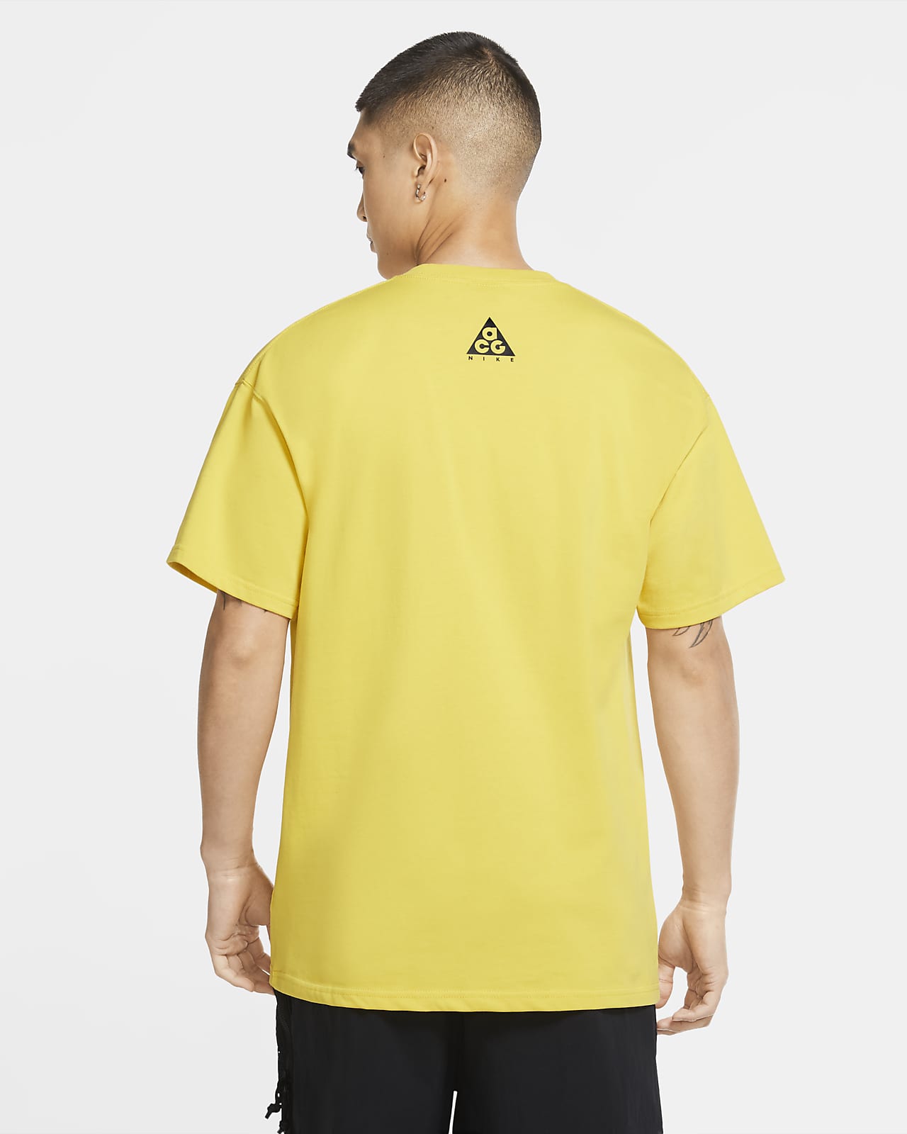 nike acg t shirt yellow