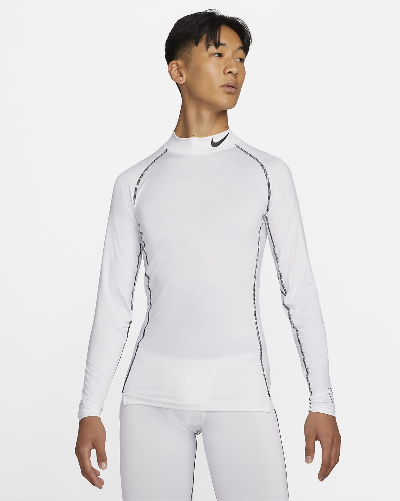 Nike Pro Dri-FIT tettsittende langermet trøye for herrer