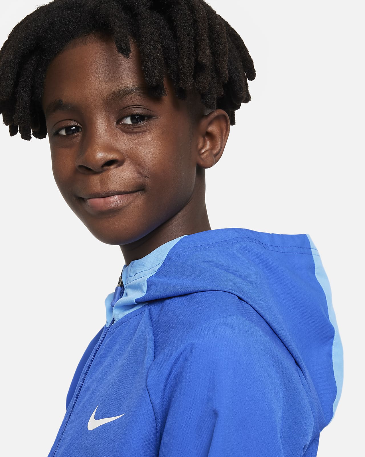 Nike Dri-FIT Older Kids' (Boys') Woven Training Jacket. Nike SA