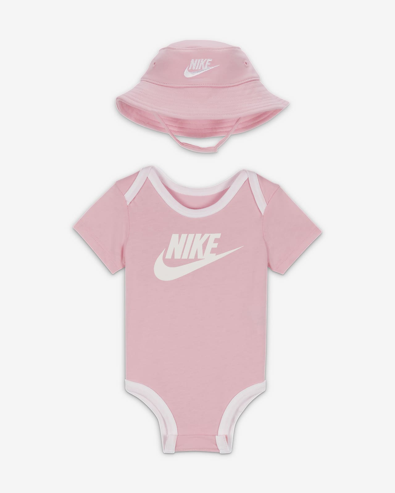 udarbejde Bounce krise Nike Core-sæt med bøllehat og bodystocking til babyer. Nike DK