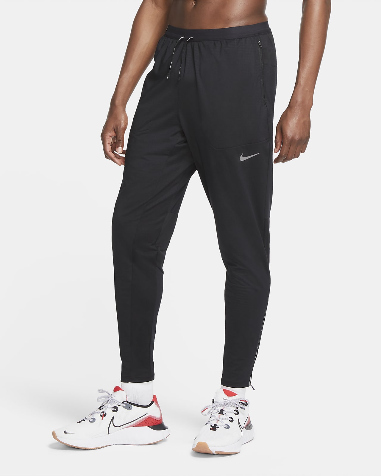 Nike Mens Phenom Elite Knit Run Pants - Black