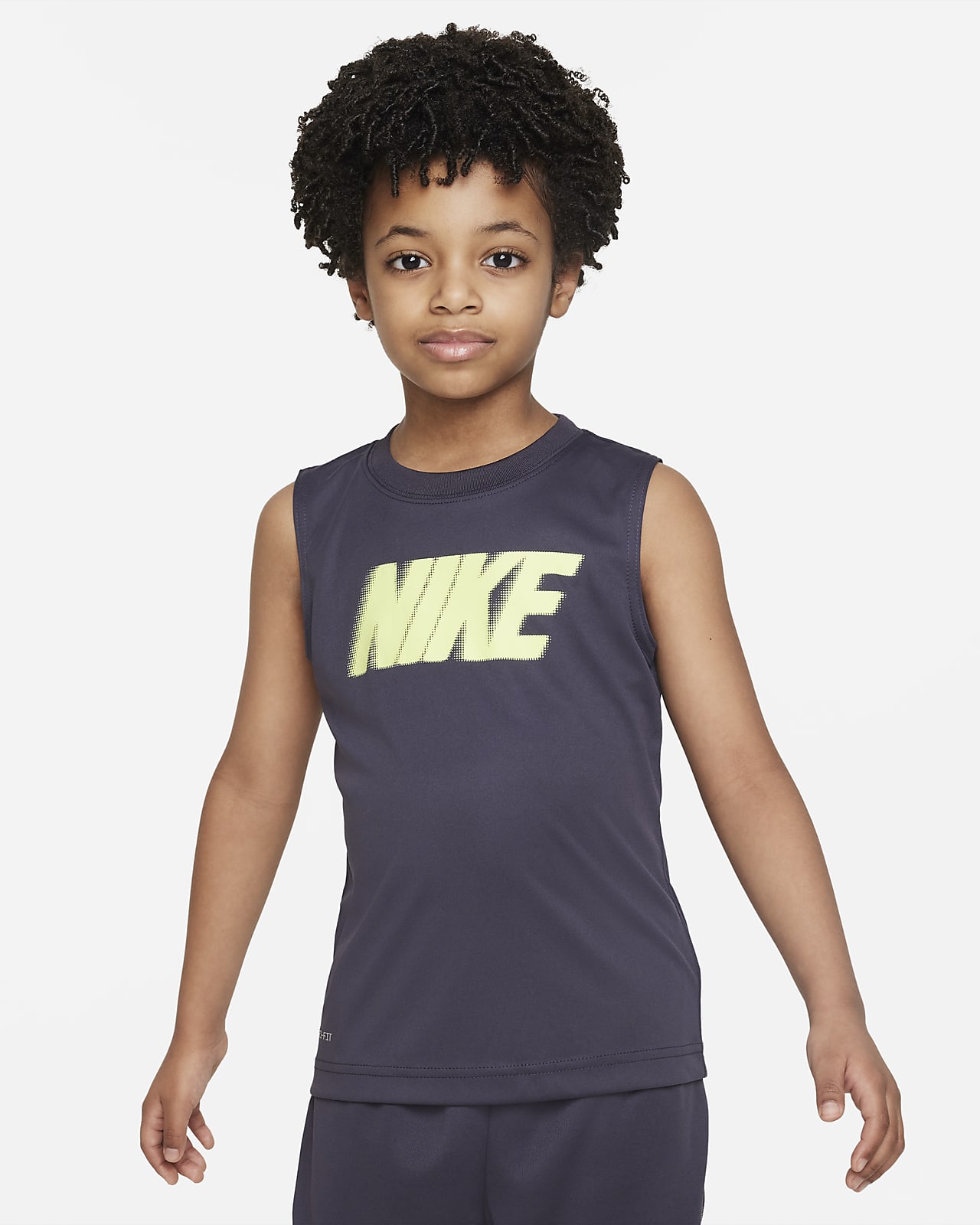 Nike All Day Play Dri-FIT Muscle Tee Little Kids' Dri-FIT Tank. Nike JP