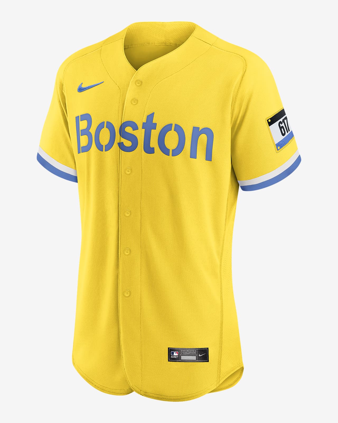 BOSTON RED SOX Nike 2021 City Connect Marathon Yellow Hoodie