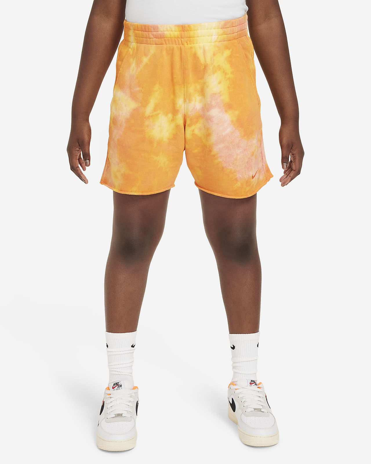 Shorts para niños talla grande Nike Sportswear Club Fleece (talla amplia)