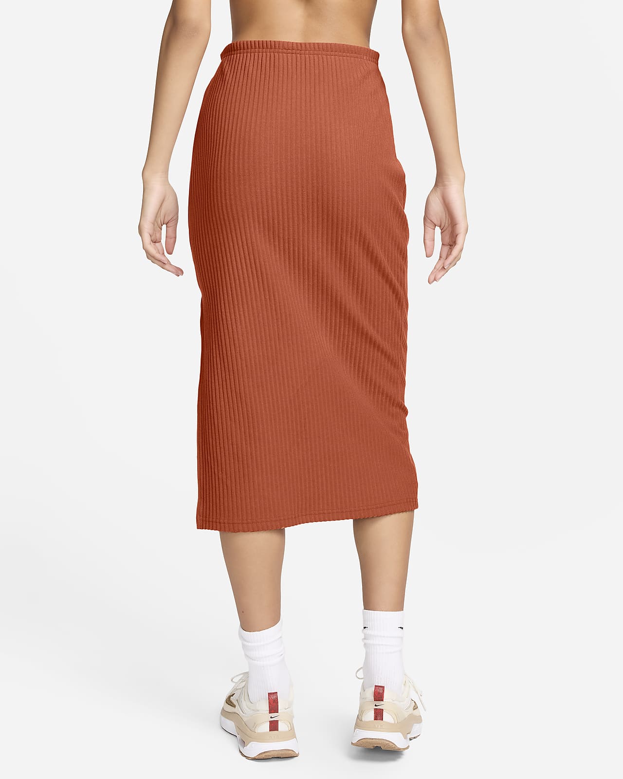 Nike Sportswear Chill Knit Women's Slim Ribbed Midi Skirt. Nike.com