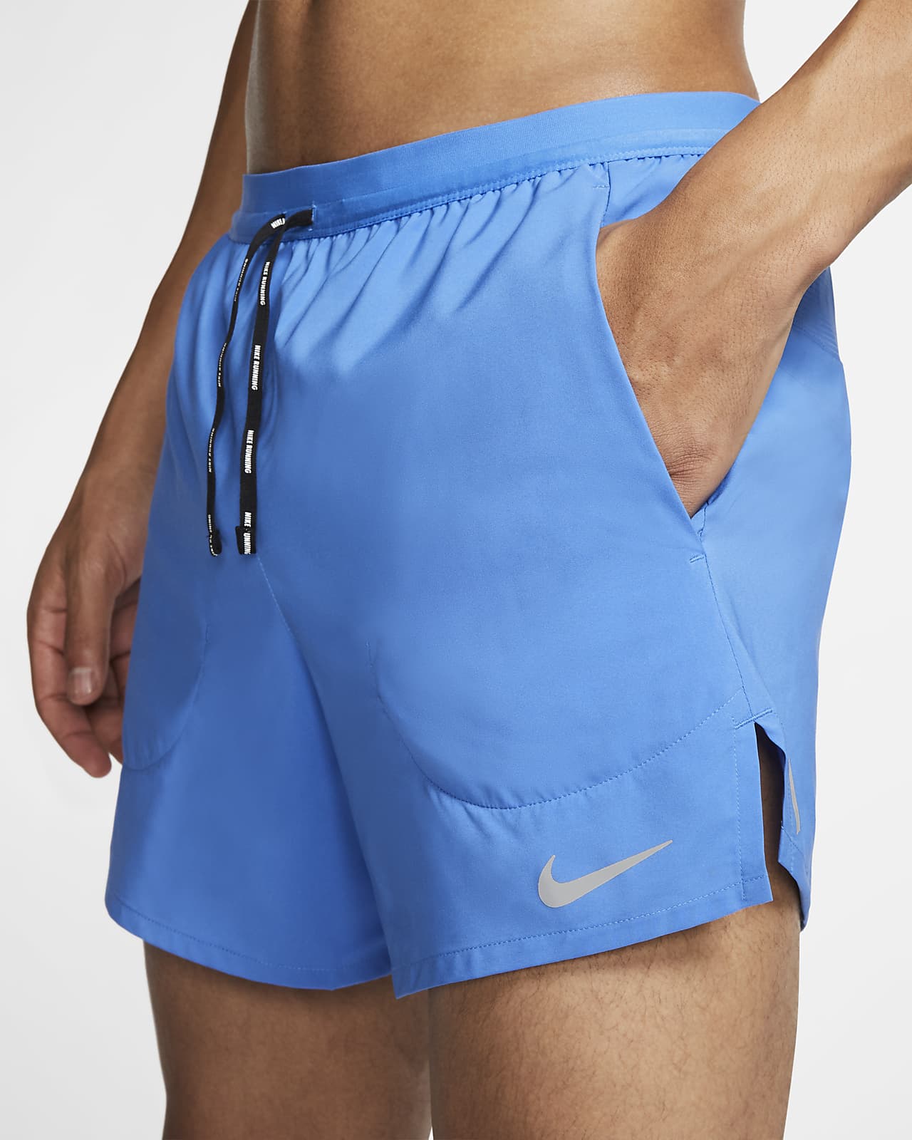 nike flex stride blue ribbon sports shorts