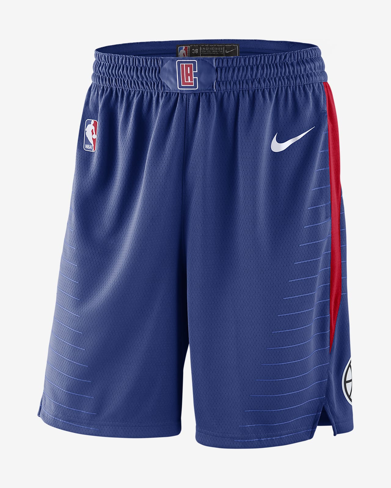 Los Angeles Clippers Icon Edition Nike NBA Swingman Shorts für Herren
