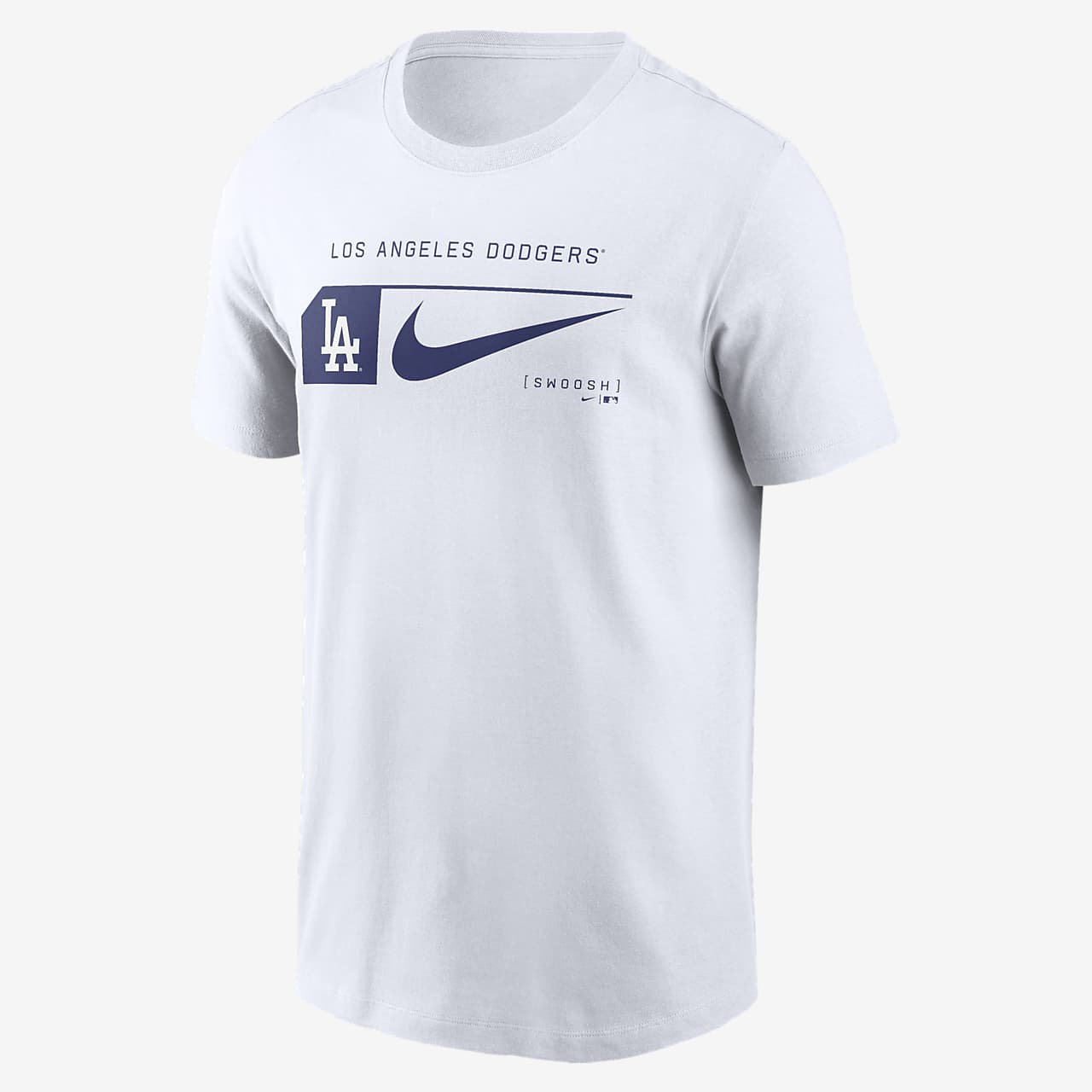 Los Angeles Dodgers Team Swoosh Lockup Men's Nike MLB T-Shirt