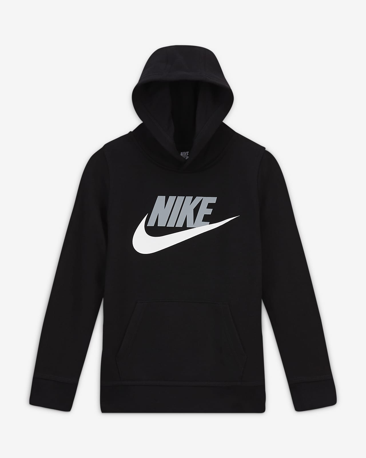 Huvtröja Nike Sportswear Club Fleece för barn Huvtröja Nike Sportswear Club Fleece för barn