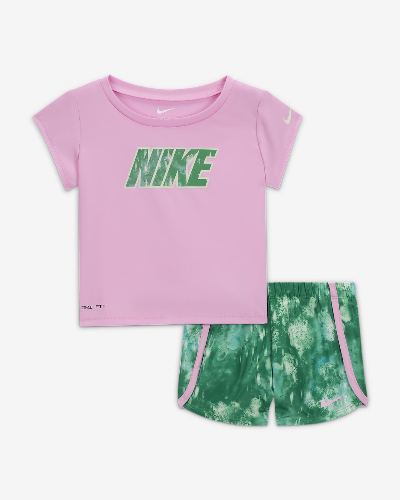 2-Piece Dri-FIT Nike Sprinter Set. Shorts (12-24M) Baby