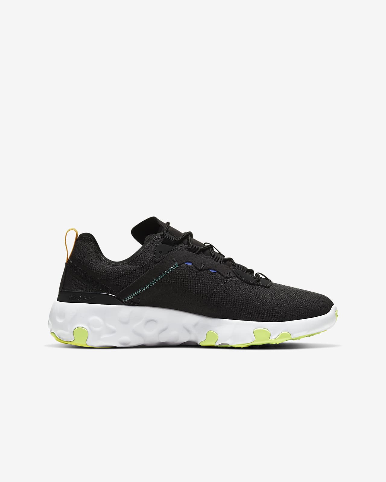 nike renew element 55 black and green