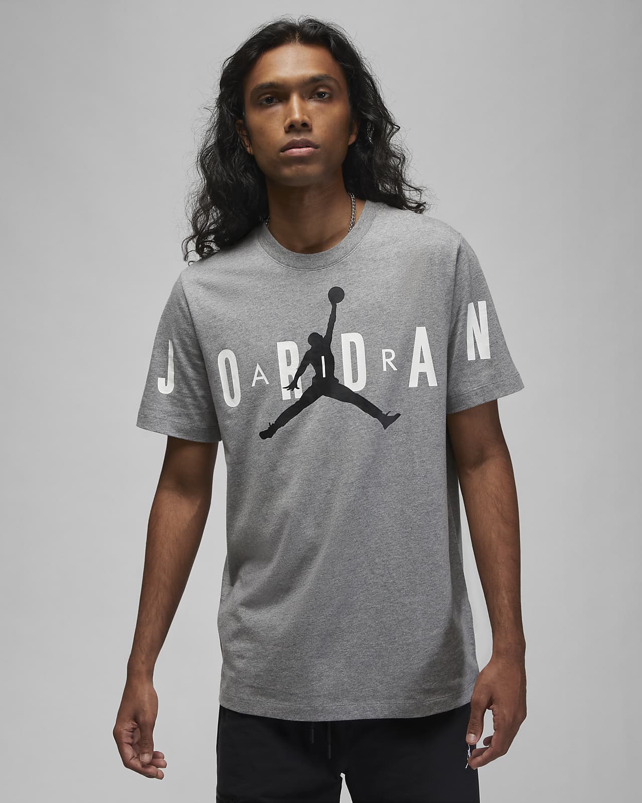 Jordan Air Men's Stretch T-Shirt. Nike RO