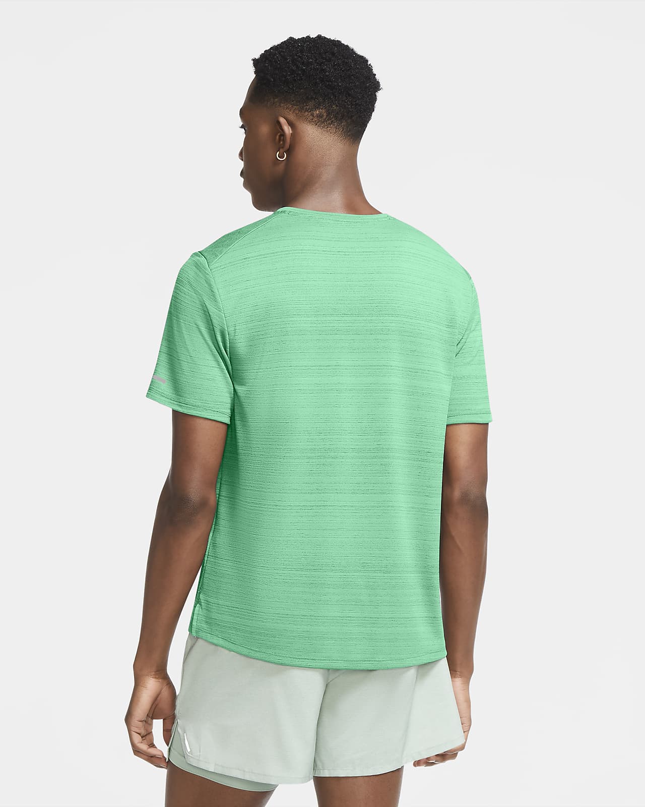 Nike Men's T-Shirt - Green - S