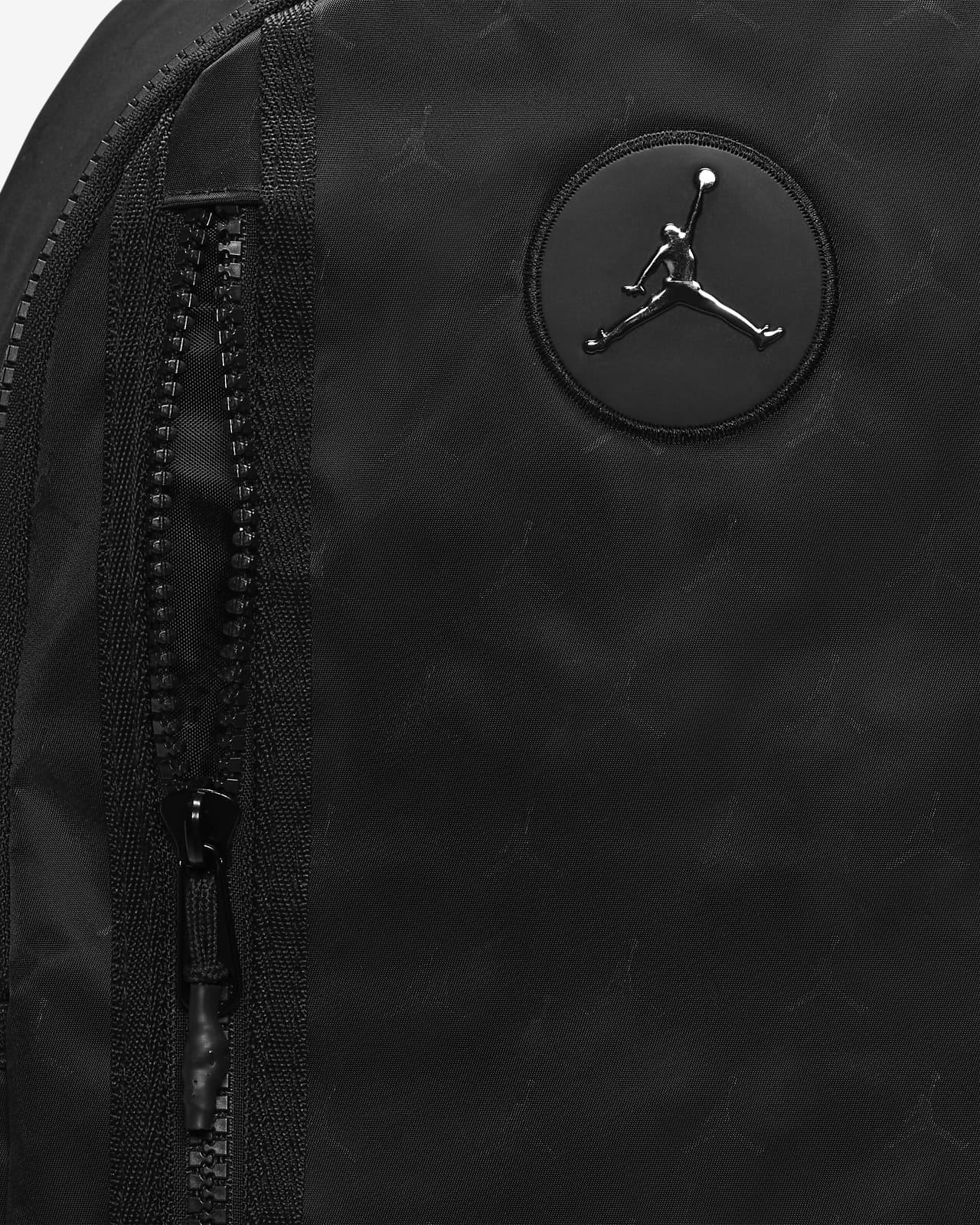 silver jordan backpack