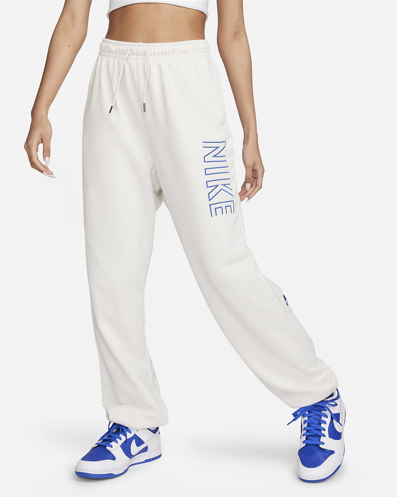 Voorwaarde Leonardoda Ingrijpen Nike Sportswear oversized joggingbroek met hoge taille voor dames. Nike BE