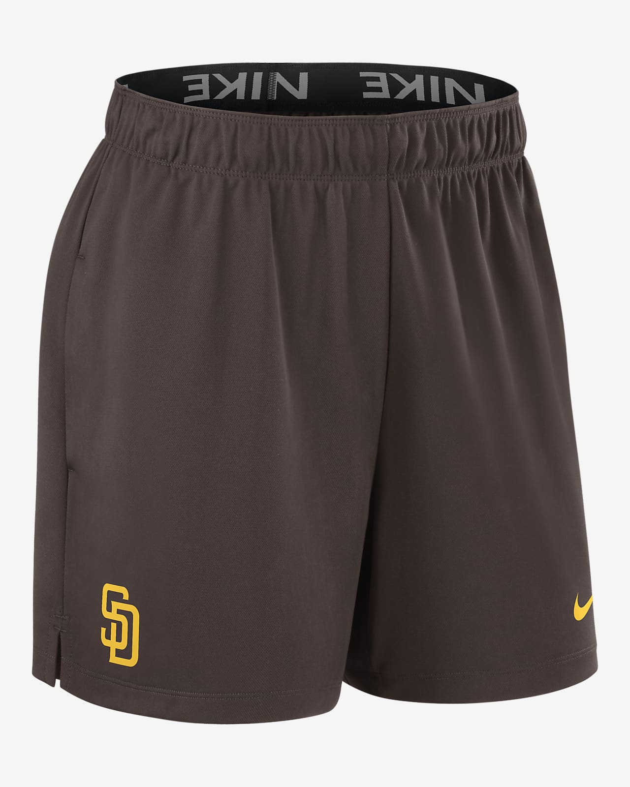 San Diego Padres Authentic Collection Practice Women's Nike Dri-FIT MLB Shorts
