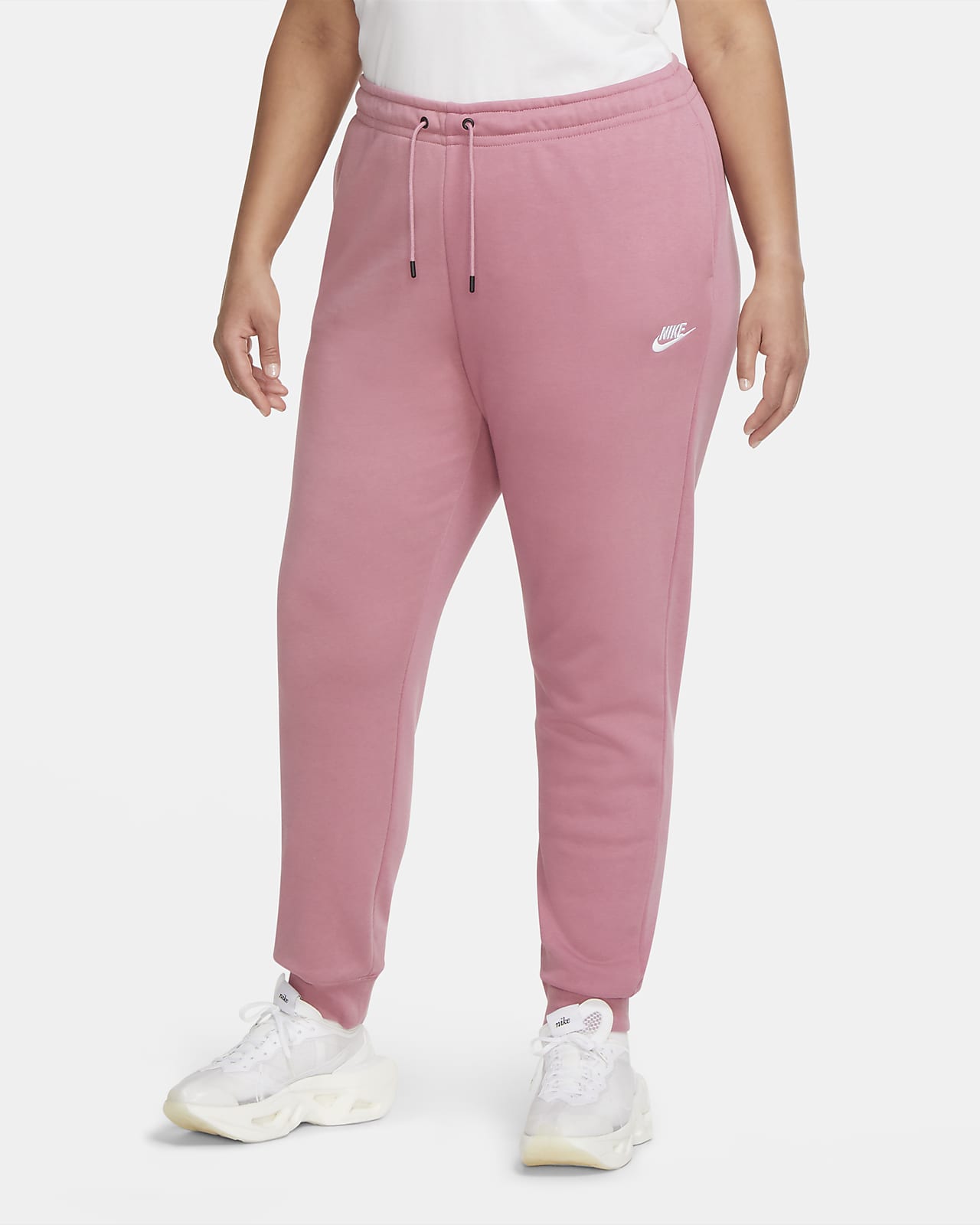 Nike Sportswear Essential Fleecebroek voor dames (grote Nike Sportswear Fleecetrui voor dames (grote maten). Nike NL