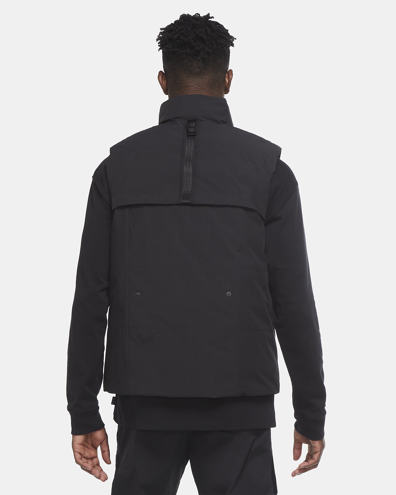 tech pack down fill vest