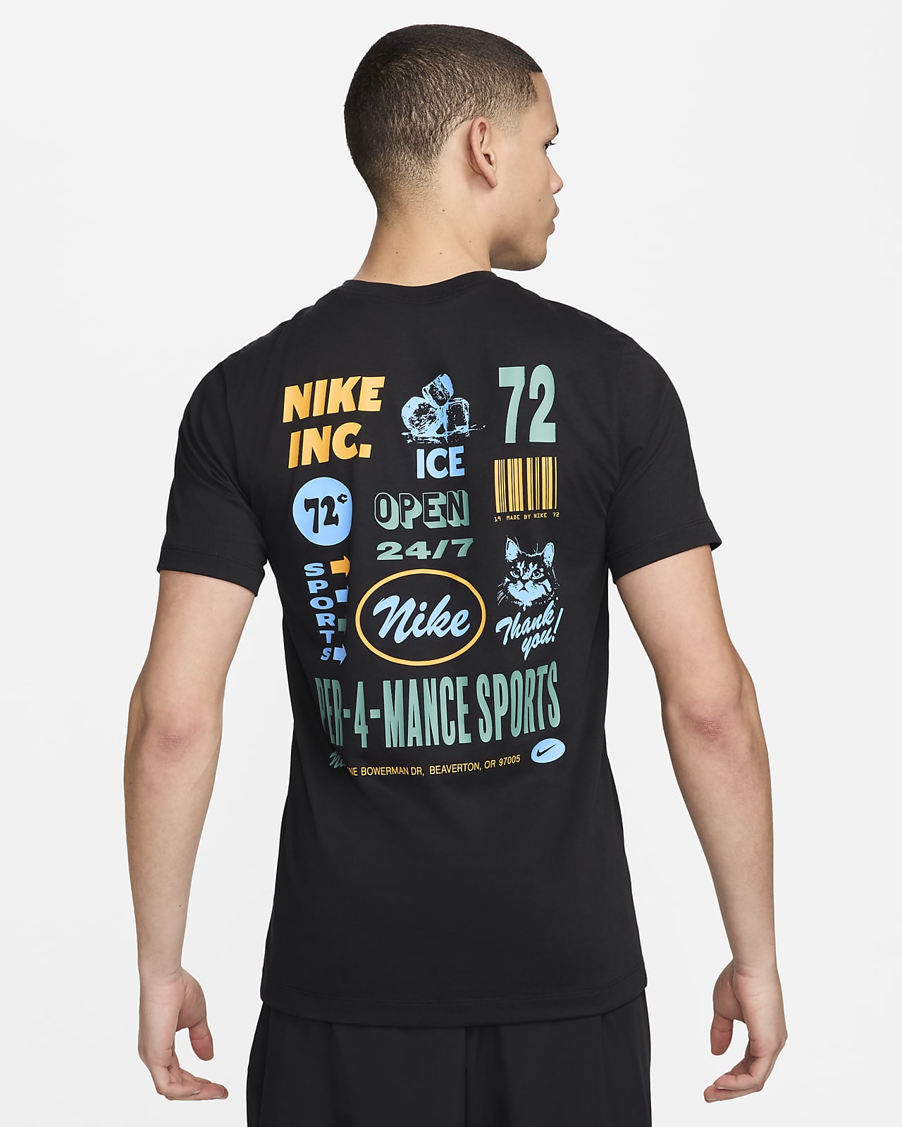 Nike 男款 Dri-FIT 健身 T 恤