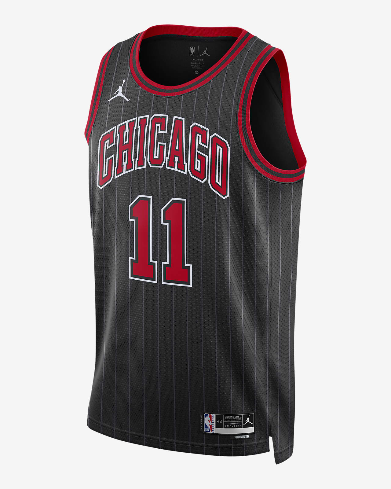 Een zin koolhydraat ga zo door Chicago Bulls Statement Edition Swingman Jordan NBA-jersey met Dri-FIT.  Nike NL