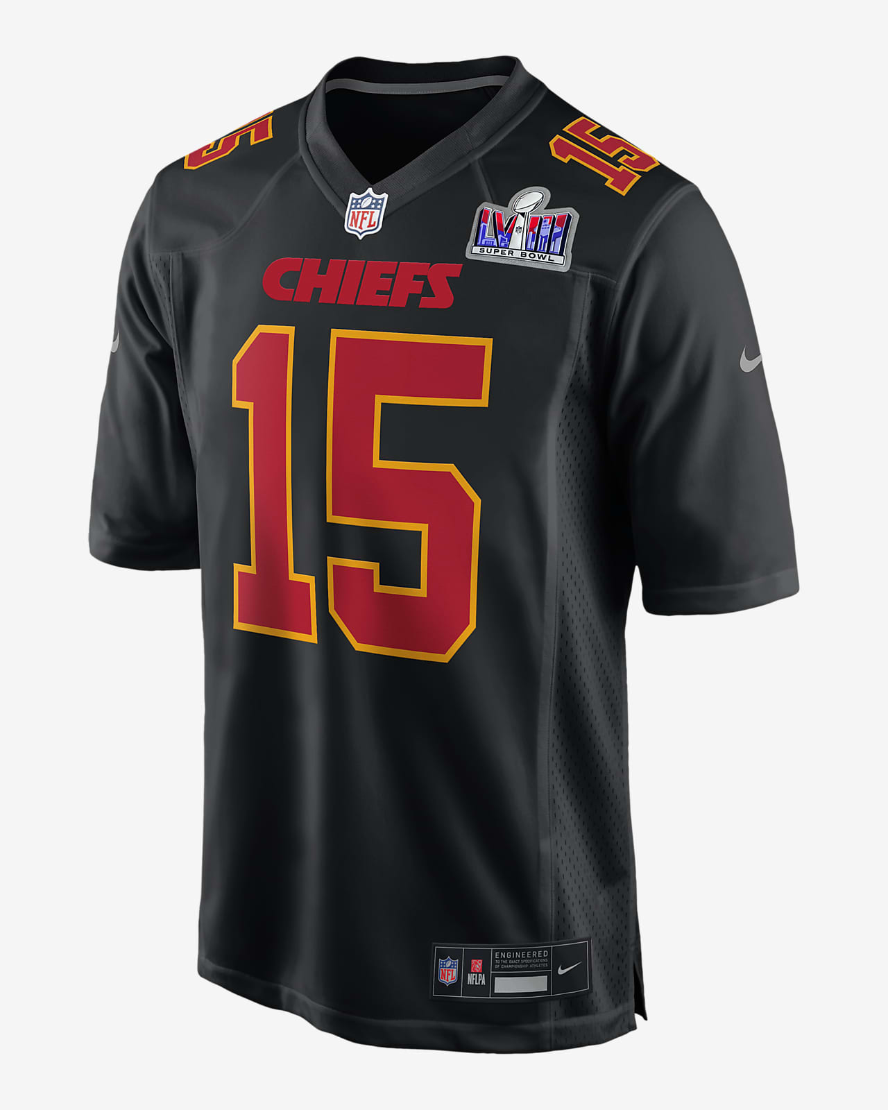 Nike Kansas City Chiefs No15 Patrick Mahomes Camo Men's Super Bowl LV Bound Stitched NFL Limited 2019 Salute To Service Jersey