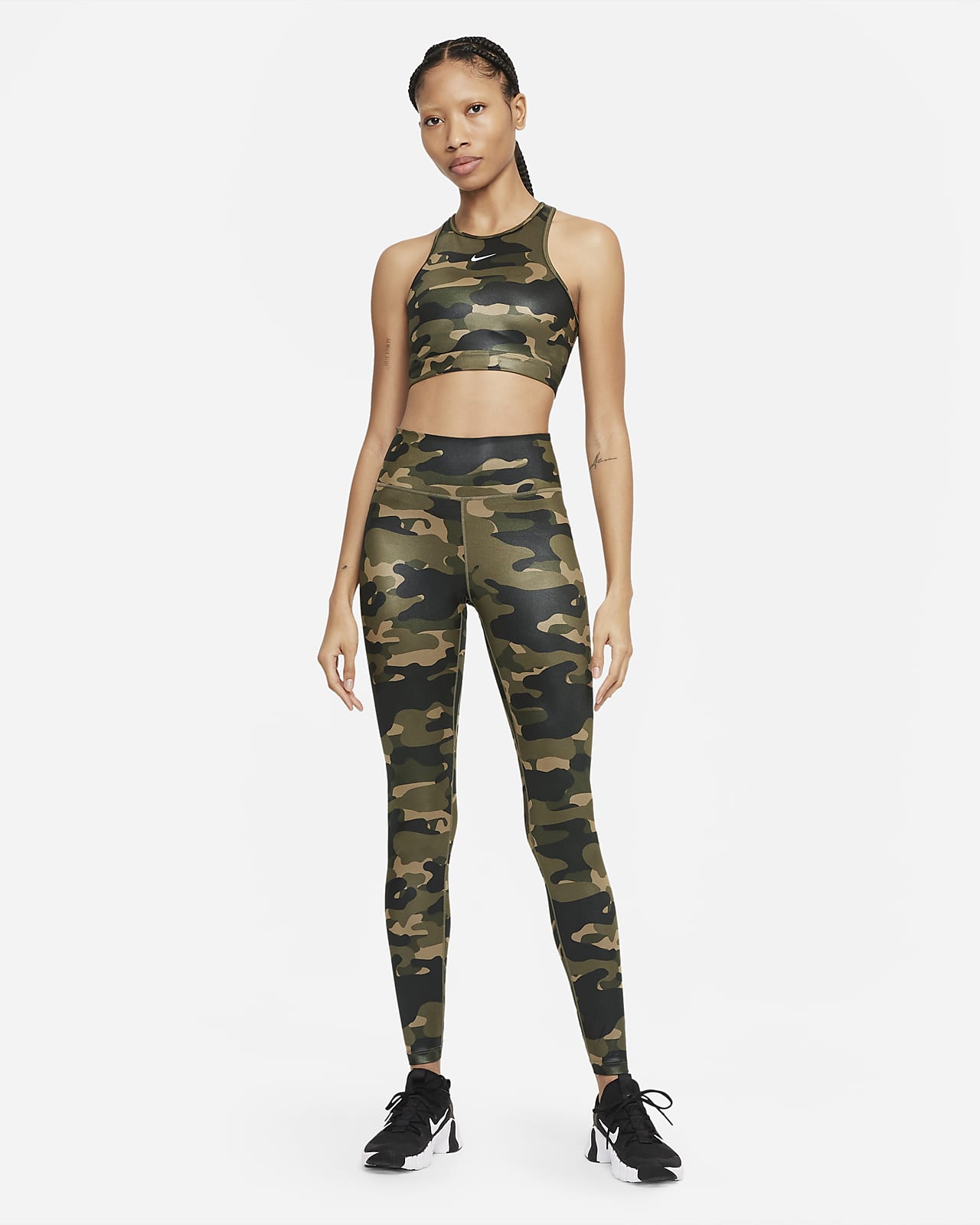 منزلي camo workout leggings nike 