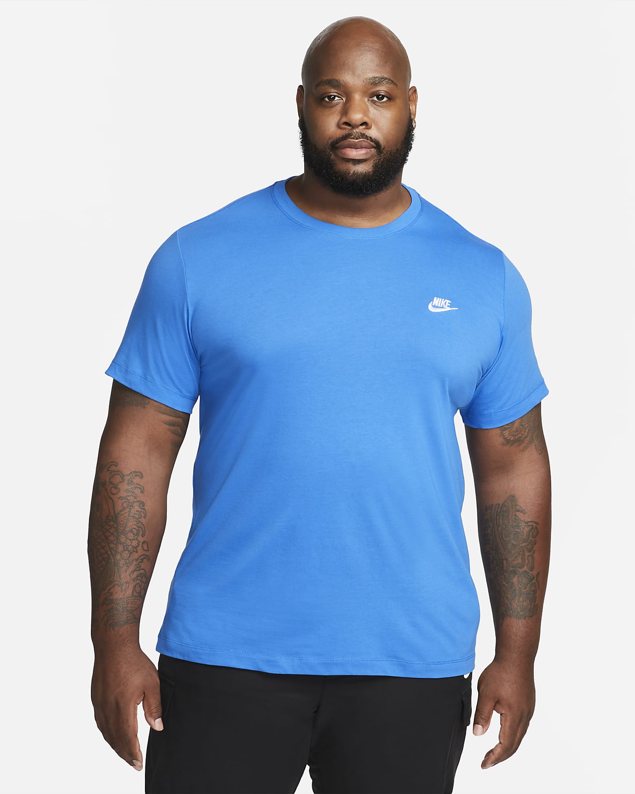 Nike Sportswear Club Hommes T-shirt bleu