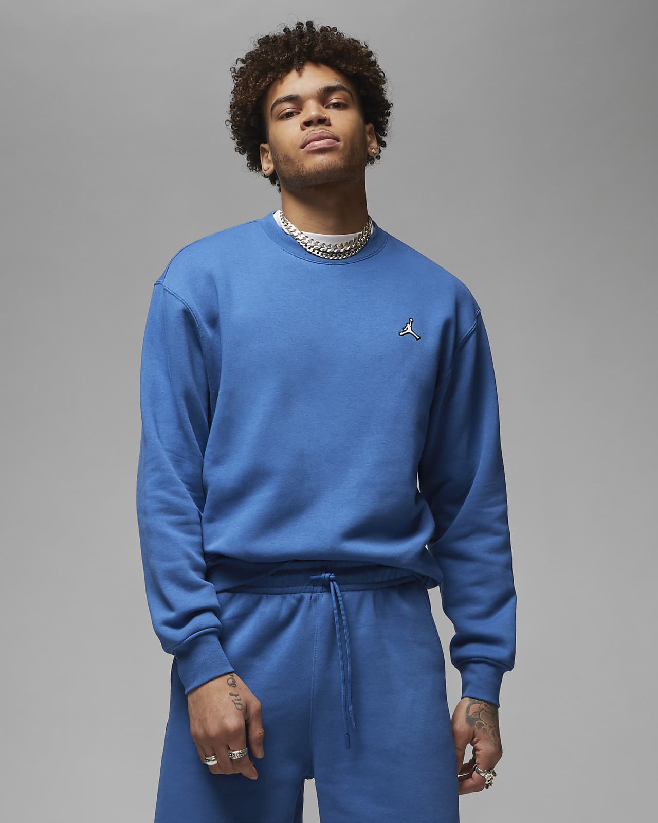 Jordan Brooklyn Fleece Sweatshirt mit Rundhalsausschnitt für Herren