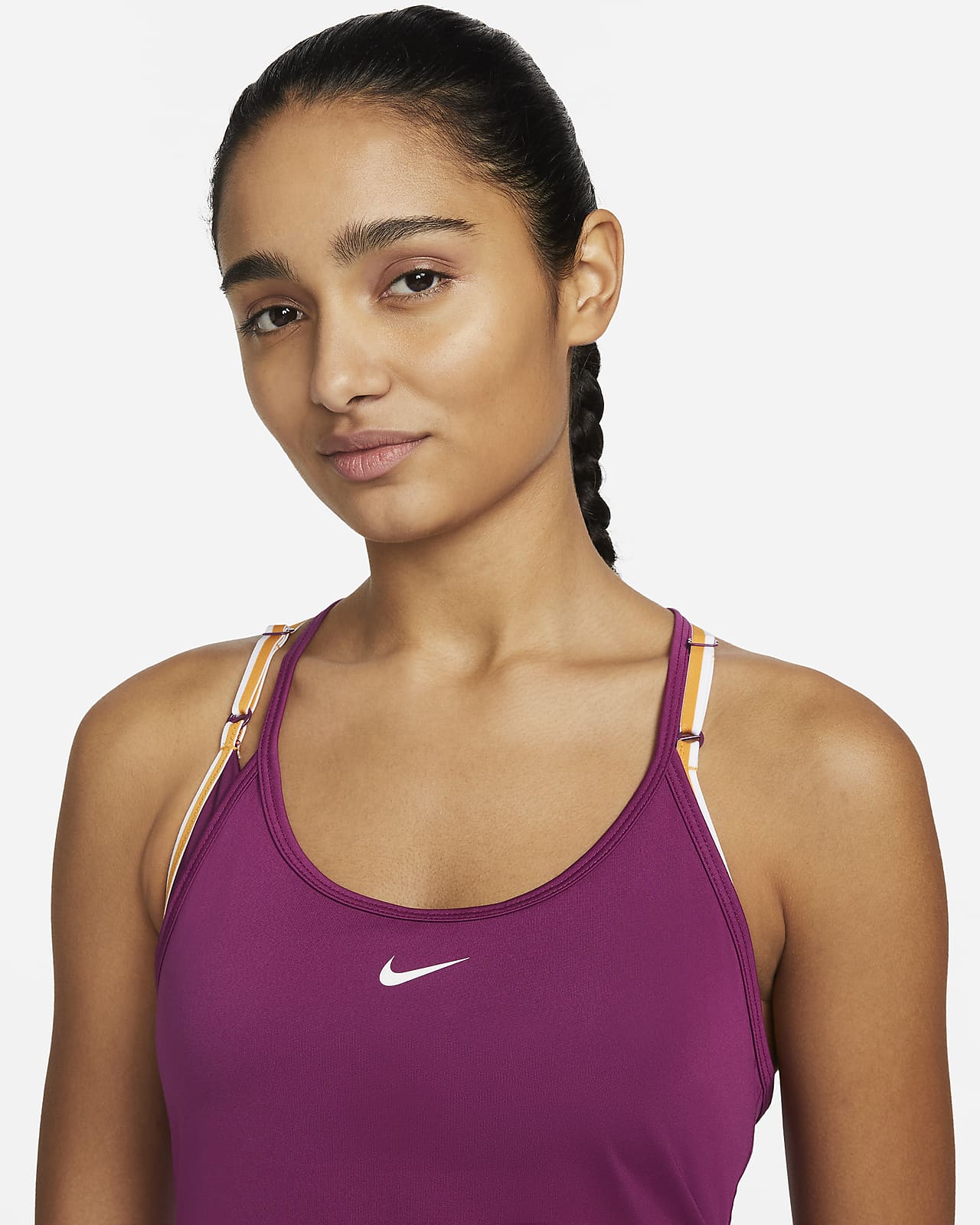 Camiseta de tirantes de ajuste estándar para mujer Nike Dri-FIT One  Elastika. Nike.com