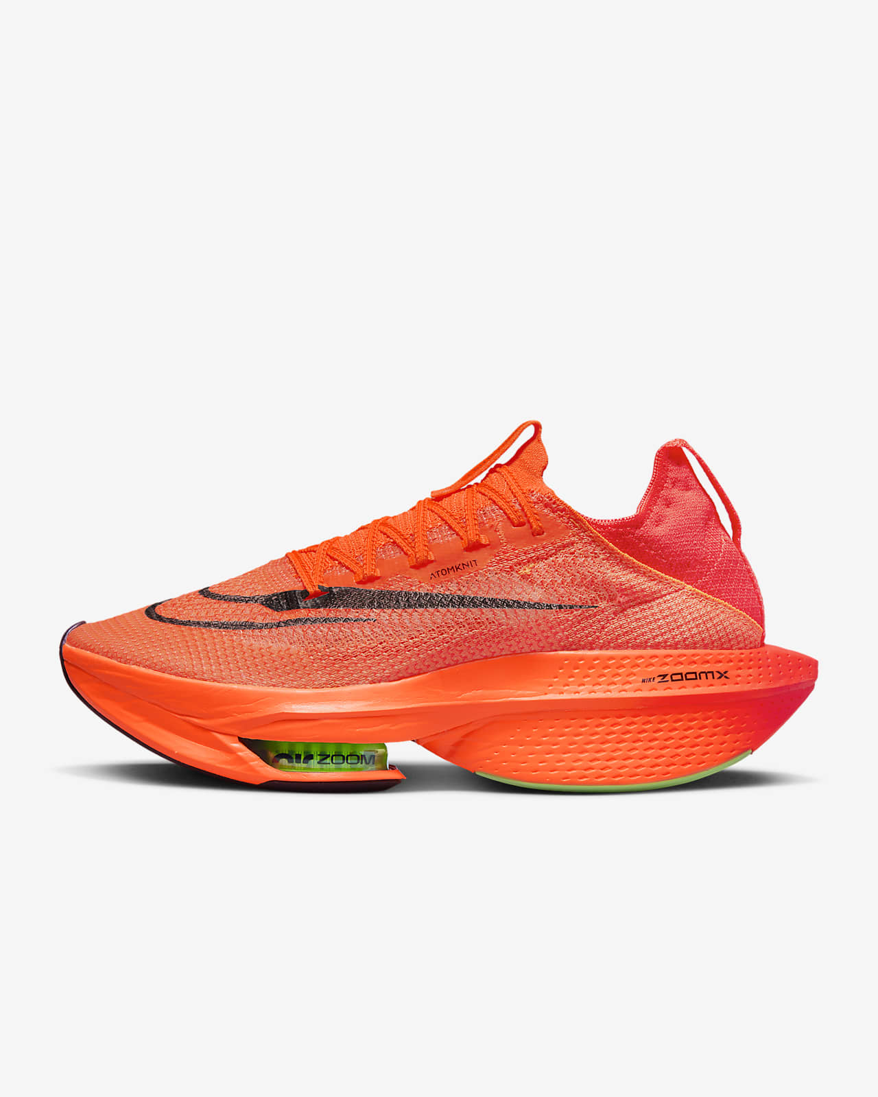 ナイキのア NIKE AIRZOOM ALPHAFLY NEXT% 24.0cm 新品 カラー