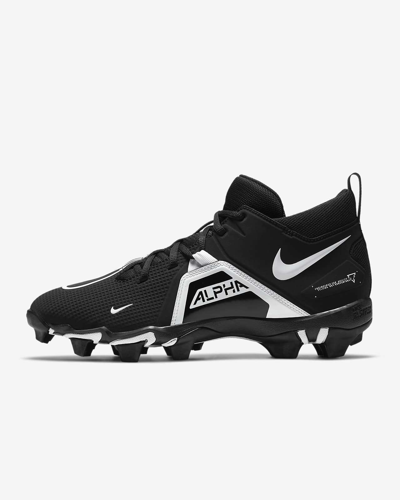 Rendición Opresor Rana Nike Alpha Menace 3 Shark Men's Football Cleats (Wide). Nike.com