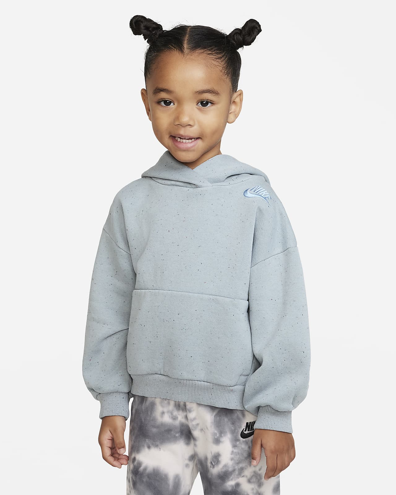 Nike Little Kids' Icon Fleece Pullover Hoodie. Nike.com