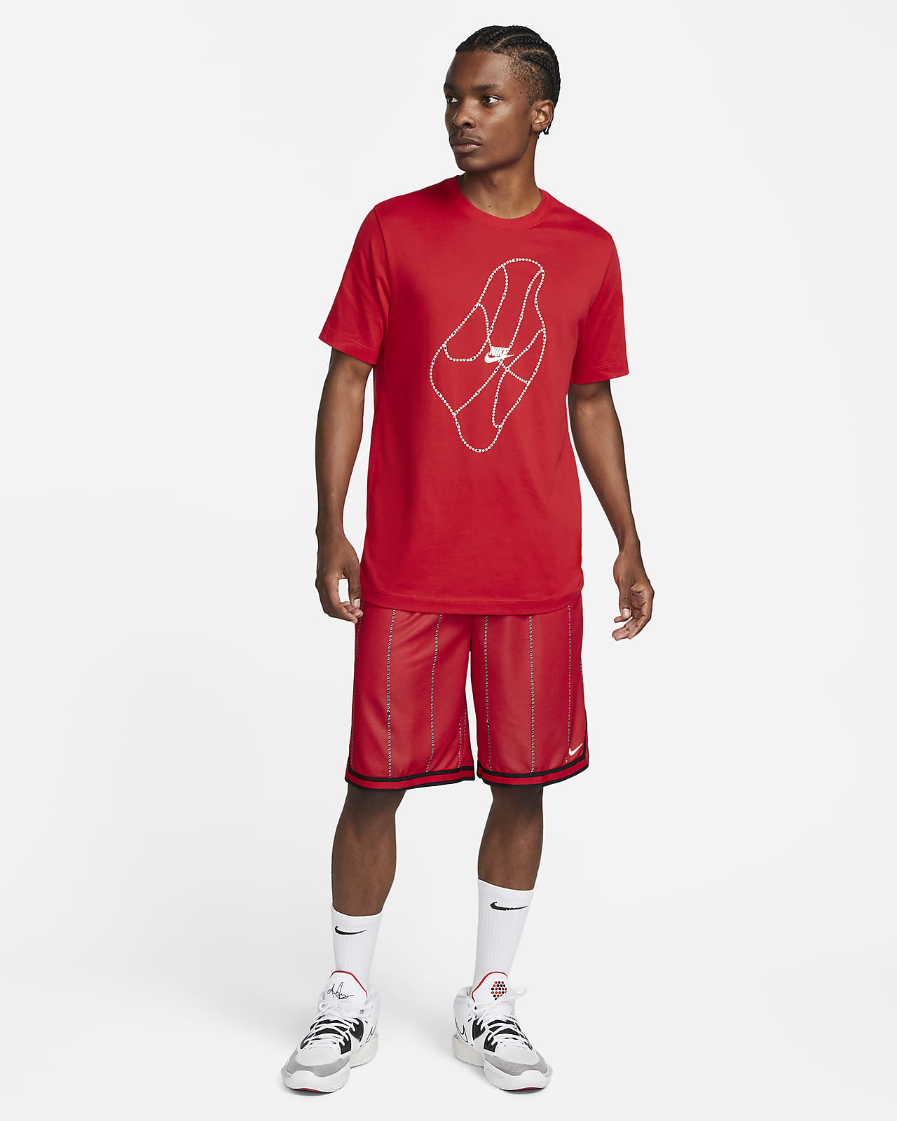 Nike Dri-FIT DNA Herren-Basketballshorts (ca. 25,5 cm). Nike DE