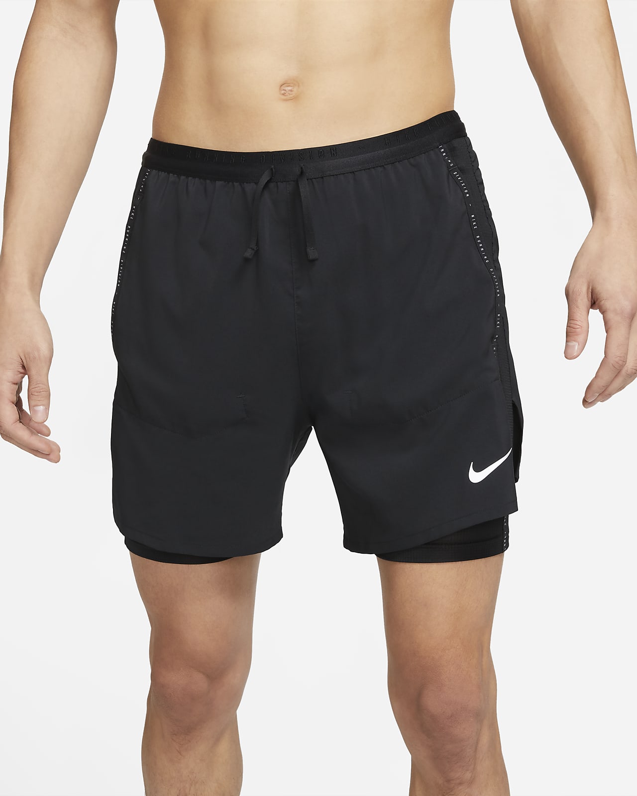 black running shorts nike